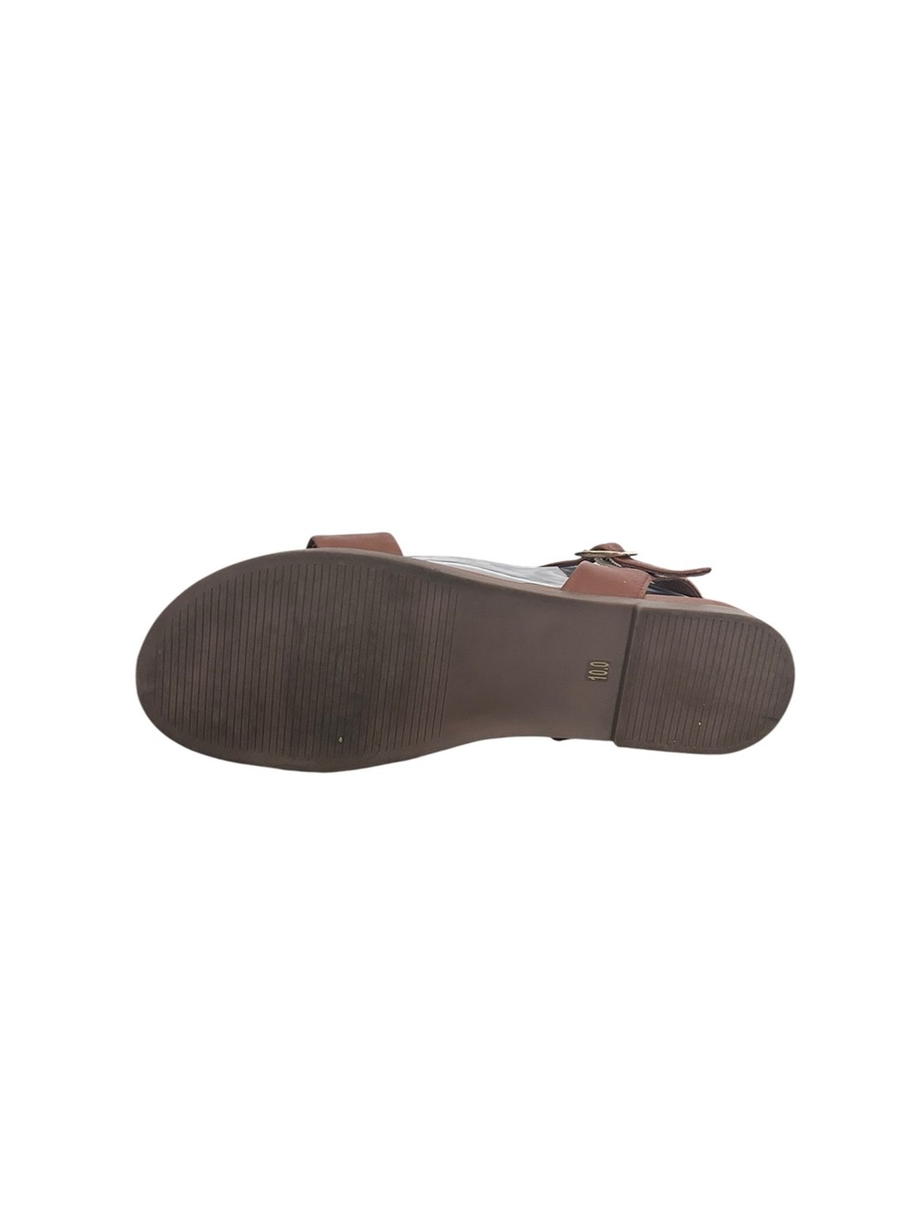 Steve Madden Brown Strap Sandals Buckle Casual Womens Size 10 - Picture 8 of 10